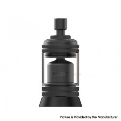 Authentic Thunder Cloud X MikeVapes Blaze MTL RTA Atomizer - Matte GunMetal, Single Coil, 3.0ml, 22mm Diameter