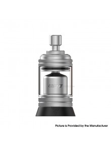 Authentic Thunder Cloud X MikeVapes Blaze MTL RTA Atomizer Limited Edition - Silver, Single Coil, 3.0ml, 22mm Diameter