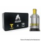 Authentic Thunder Cloud X MikeVapes Blaze MTL RTA Atomizer Limited Edition - Silver, Single Coil, 3.0ml, 22mm Diameter