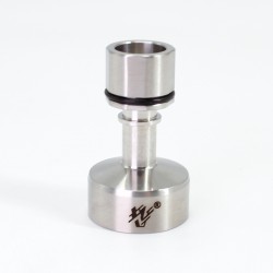 SXK Replacement Round Chamber for SXK VAPE SYSTEM BY-KA V.11 V11 Style RTA Atomizer - Silver