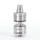 SXK Vico Style MTL / RDL RTA Rebuildable Tank Atomizer - Silver, 4ml, 22mm Diameter