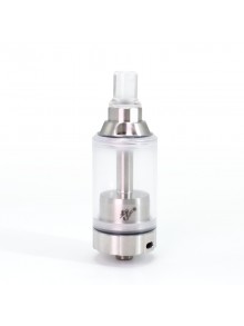 SXK BY-KA V.11 V11 Style MTL RTA Atomizer Standard Set - Silver, 316SS + PCTG, Air Pins 1.0 / 1.2 / 1.4 / 1.7mm, 23mm Diameter