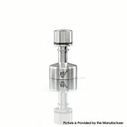 Rekavape Replacement Nano Round Chamber for Rekavape VAPE SYSTEM BY-KA V.11 V11 Style Nano RTA Atomizer 3.5ml - Silver