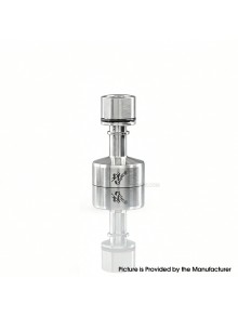 Rekavape Replacement Nano Round Chamber for Rekavape VAPE SYSTEM BY-KA V.11 V11 Style Nano RTA Atomizer 3.5ml - Silver