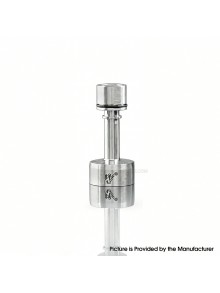 Rekavape Replacement Standard Round Chamber for Rekavape VAPE SYSTEM BY-KA V.11 V11 Style Standard RTA Atomizer 5.0ml - Silver