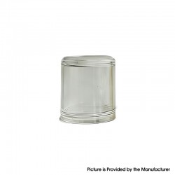 Rekavape Replacement Nano Tank Tube for Rekavape VAPE SYSTEM BY-KA V.11 V11 Style Nano RTA Atomizer 3.5ml - Translucent, PC