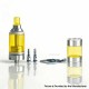 Rekavape BY-KA V.11 V11 Style MTL RTA Atomizer Standard Set - Silver, 316SS + PEI, 5ml, Air Pin 1.2 / 1.4 / 1.7mm, 23mm Diameter