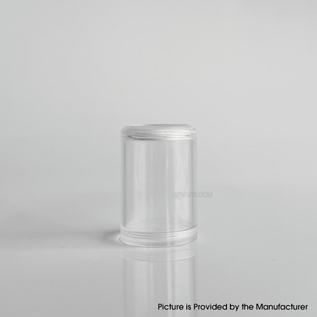 Rekavape Replacement Standard Tank Tube for VAPE SYSTEM BY-KA V.11 V11 Style Standard RTA Atomizer 5.0ml - Translucent, PC