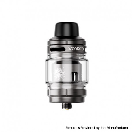 [Ships from Bonded Warehouse] Authentic VOOPOO Uforce-X Tank II Atomizer - Gunmetal, 5ml, 0.15ohm / 0.2ohm, 29mm Diameter