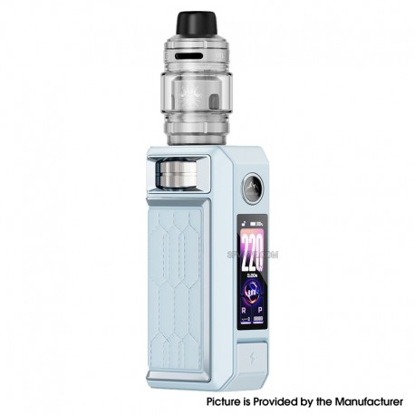 [Ships from Bonded Warehouse] Authentic VOOPOO Drag 6 220W Mod Kit with Uforce-X Tank II - Blue, 4400mAh, VW 5~220W, 5ml