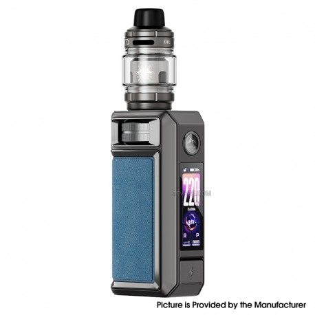 [Ships from Bonded Warehouse] Authentic VOOPOO Drag 6 220W Mod Kit with Uforce-X Tank II - Matte Grey, 4400mAh, VW 5~220W, 5ml