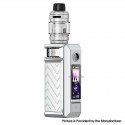 [Ships from Bonded Warehouse] Authentic VOOPOO Drag 6 220W Mod Kit with Uforce-X Tank II - Silver, 4400mAh, VW 5~220W, 5ml