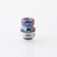 Rekavape Mission XV Mini Nuke V2 Style Boro BB Drip Tip Set for BB / Billet Boro Mod - Ebtropic, Titanium + Stainless Steel