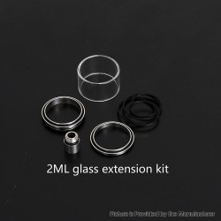 YFTK Glass Extension Kit for Four One Five 415 Virtuous Style 22mm RTA - 2ml