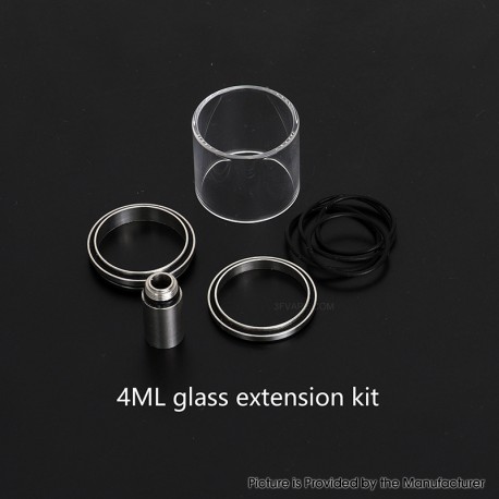 YFTK Glass Extension Kit for Four One Five 415 Virtuous Style 22mm RTA - 4ml