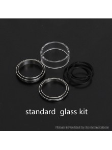 YFTK Standard Glass Kit for Four One Five 415 Virtuous Style 22mm RTA - Transparent
