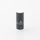 YFTK Snail Disposable 510 Drip Tip - Short Black, Cotton, 20mm (20 PCS)