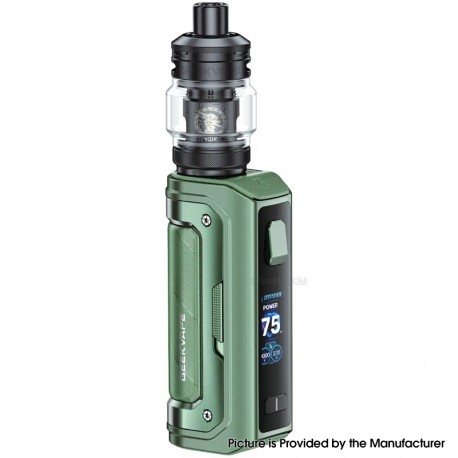 [Ships from Bonded Warehouse] Authentic GeekVape Aegis Mini 5 Mod Kit with Z Nano 3 Tank - Forest Green, VW 5~75W, 3200mAh, 5ml