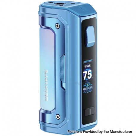 [Ships from Bonded Warehouse] Authentic GeekVape Aegis Mini 5 Box Mod - Aqua Blue, VW 5~100W, 3200mAh