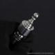 YFTK KF Kayfun Plus Modified Five Pawns Style RTA Atomizer - Silver, 3.5ml, 22mm Diameter