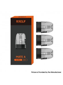 [Ships from Bonded Warehouse] Authentic RXELF Mate A Top Filling Pod Cartridge for Voopoo Argus / Argus SE 3ml - 0.7ohm (3 PCS)