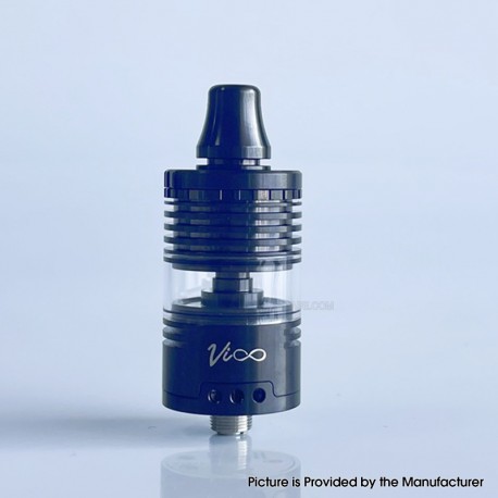 Rekavape Vico Style 22mm MTL / RDL RTA Atomizer - Black, 4ml, 22mm Diameter