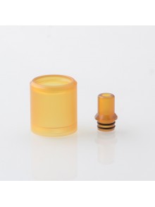 Replacement Tank Tube + Drip Tip Kit for BY-KA V.11 V11 Style MTL RTA 3.1ml - Brown, 3.1ml
