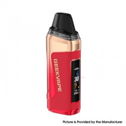 [Ships from Bonded Warehouse] Authentic Geekvape Aegis Nano 3 30W Pod System Kit - Sunset Red, 1600mAh, 3ml, 0.6ohm / 1.2ohm