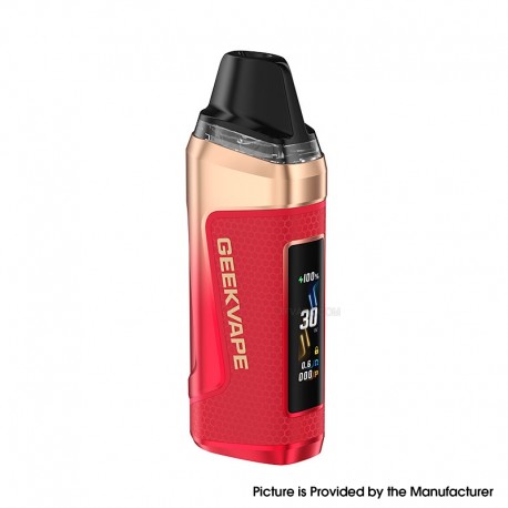 [Ships from Bonded Warehouse] Authentic Geekvape Aegis Nano 3 30W Pod System Kit - Sunset Red, 1600mAh, 3ml, 0.6ohm / 1.2ohm