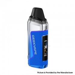 [Ships from Bonded Warehouse] Authentic Geekvape Aegis Nano 3 30W Pod System Kit - Arctic Blue, 1600mAh, 3ml, 0.6ohm / 1.2ohm