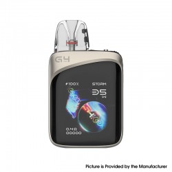 [Ships from Bonded Warehouse] Authentic Uwell Caliburn G4 Pro Koko 35W Pod System Kit - Cosmic Gray, 2000mAh, 3ml, 0.4 / 0.6ohm