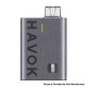 [Ships from Bonded Warehouse] Authentic Uwell Havok R Pod System Kit - Gray, 950mAh, 3ml, 0.6ohm