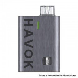 [Ships from Bonded Warehouse] Authentic Uwell Havok R Pod System Kit - Gray, 950mAh, 3ml, 0.6ohm
