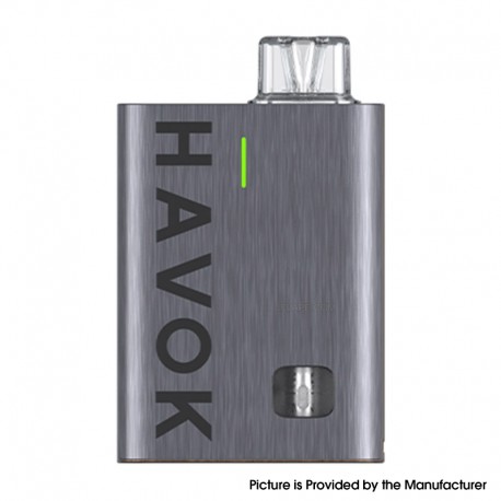 [Ships from Bonded Warehouse] Authentic Uwell Havok R Pod System Kit - Gray, 950mAh, 3ml, 0.6ohm