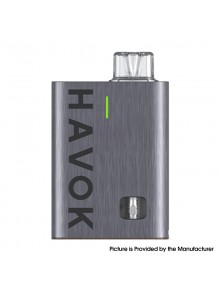 [Ships from Bonded Warehouse] Authentic Uwell Havok R Pod System Kit - Gray, 950mAh, 3ml, 0.6ohm