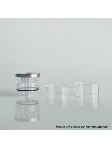 Rekavape Replacement Short Top Full Tank Tube Se for Kuma / Vico Style RTA - Translucent, Stainless Steel + PCTG + Glass