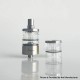 Rekavape Replacement Short Top Full Tank Tube Se for Kuma / Vico Style RTA - Translucent, Stainless Steel + PCTG + Glass