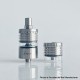 Rekavape Replacement Short Top Full Tank Tube Se for Kuma / Vico Style RTA - Silver, Stainless Steel + Glass