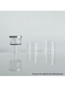 Rekavape Replacement Long Top Full Tank Tube Se for Kuma / Vico Style RTA - Translucent, Stainless Steel + PCTG + Glass