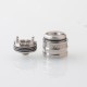 YFTK FEV Extreme Base Deck Kit for Flash e-Vapor V4.5S+ / V4.5 Style 23mm RTA Atomizer -Silver