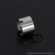 YFTK Beauty Ring for Flash e-Vapor V4.5S+ / V4.5 Style 23mm RTA Atomizer -Silver