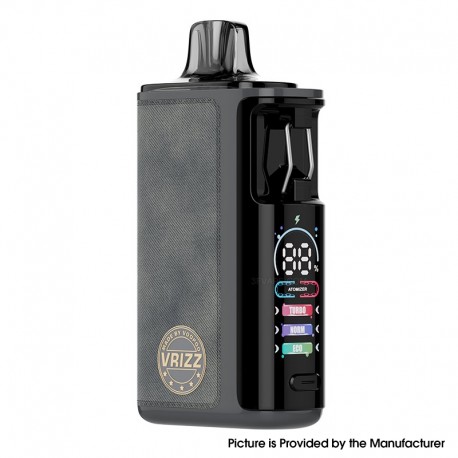 [Ships from Bonded Warehouse] Authentic VOOPOO Vrizz 2 30W Pod System Kit - Denim Gray, 1350mAh, 15ml, 0.4ohm / 0.7ohm