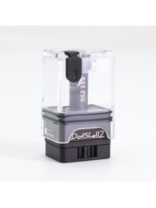 SXK DotShell 2 DotShell2 Style RBA Tank Kit for dotMod dotAIO V1 / V2 AIO Pod - Black, 1.0, 1.2, 1.5, 2.0, 2.5, 3.0, 3.5, 4.8mm