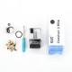 SXK DotShell 2 DotShell2 Style RBA Tank Kit for dotMod dotAIO V1 / V2 AIO Pod - Black, 1.0, 1.2, 1.5, 2.0, 2.5, 3.0, 3.5, 4.8mm
