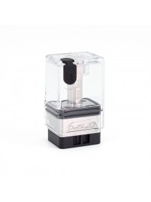 SXK DotShell 2 DotShell2 Style RBA Tank Kit for dotMod dotAIO V1 / V2 AIO Pod - Silver, 1.0, 1.2, 1.5, 2.0, 2.5, 3.0, 3.5, 4.8mm