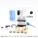 SXK DotShell 2 DotShell2 Style RBA Tank Kit for dotMod dotAIO V1 / V2 AIO Pod - Silver, 1.0, 1.2, 1.5, 2.0, 2.5, 3.0, 3.5, 4.8mm