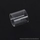 YFTK Replacement Glass Tank Tube for YFTK Hollow Cap for e-Vapor Flash V4.5 / V4.5S+ Style RTA - Transparent