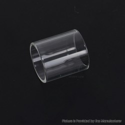 YFTK Replacement Glass Tank Tube for YFTK Hollow Cap for e-Vapor Flash V4.5 / V4.5S+ Style RTA - Transparent