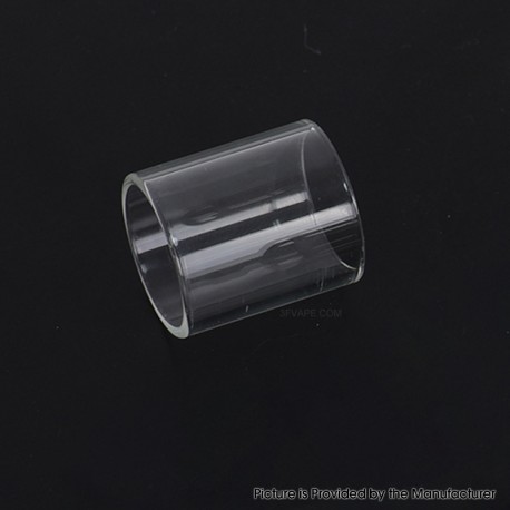 YFTK Replacement Glass Tank Tube for YFTK Hollow Cap for e-Vapor Flash V4.5 / V4.5S+ Style RTA - Transparent