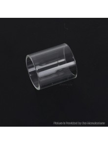 YFTK Replacement Glass Tank Tube for YFTK Hollow Cap for e-Vapor Flash V4.5 / V4.5S+ Style RTA - Transparent